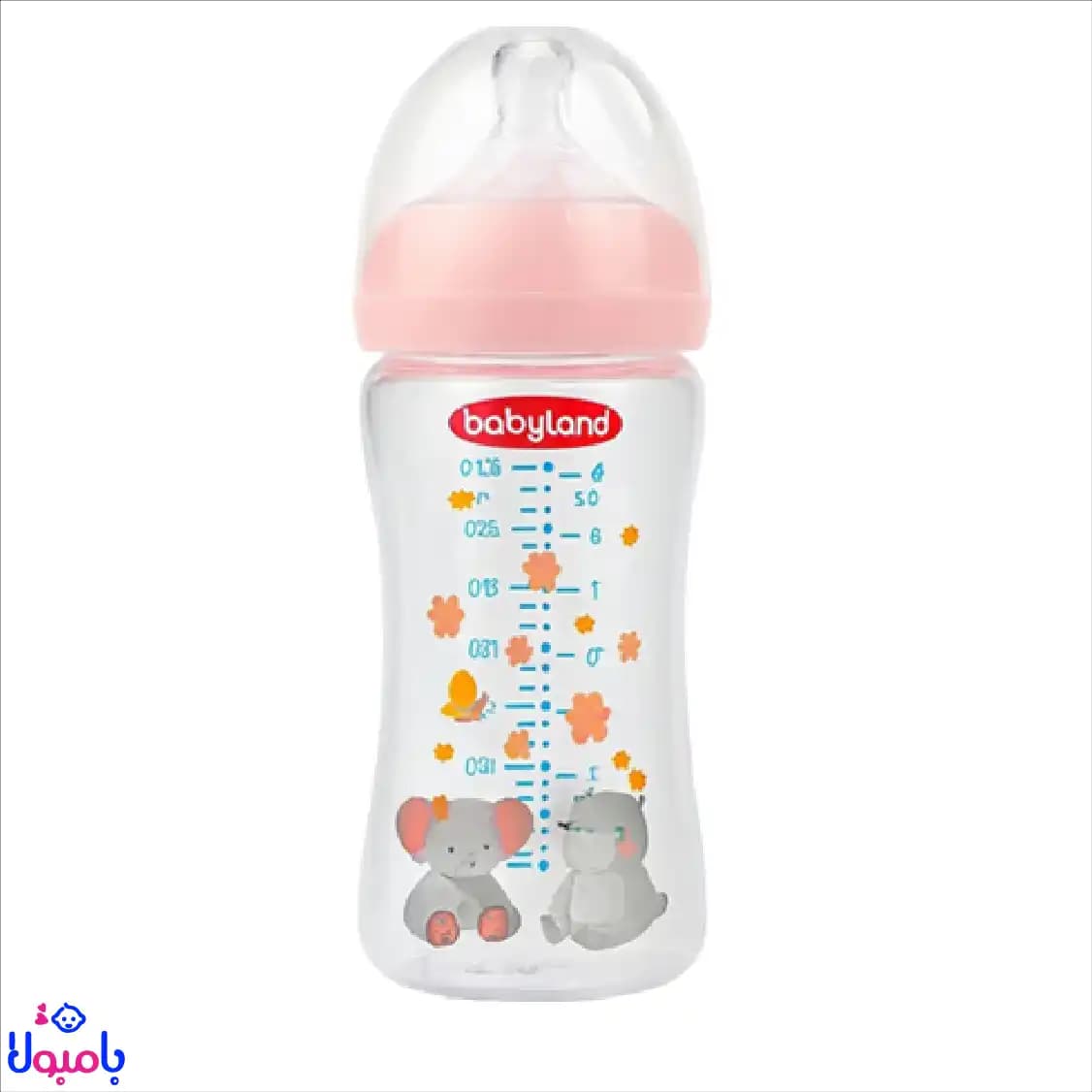 شیشه شیر پیرکس نچرال بی‌بی‌لند 270 میل کد206
