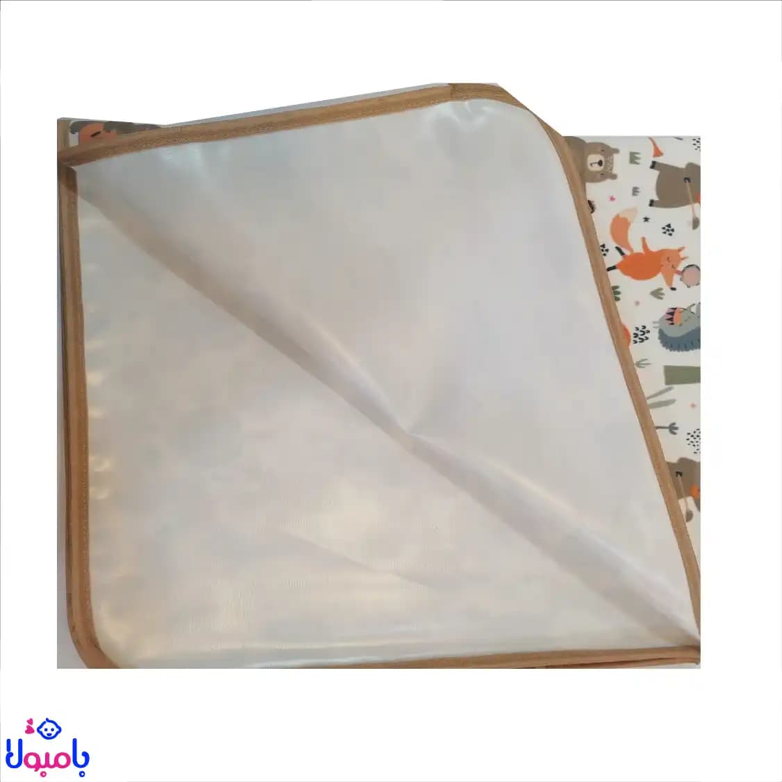 زیر انداز نوزاد طرح حیوانات سایز60*70سانتیمتر — تصویر ۳