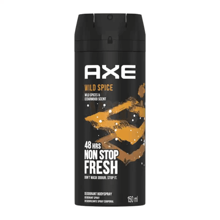 اسپری بدن آکس Axe مدل Wild Spice حجم 150 میل — تصویر ۳