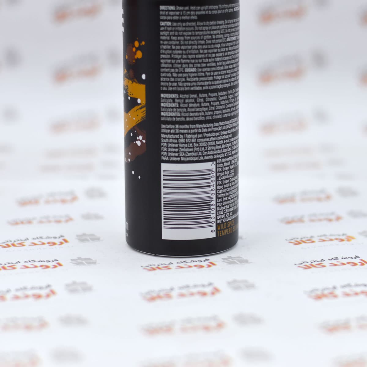 اسپری بدن آکس Axe مدل Wild Spice حجم 150 میل — تصویر ۷