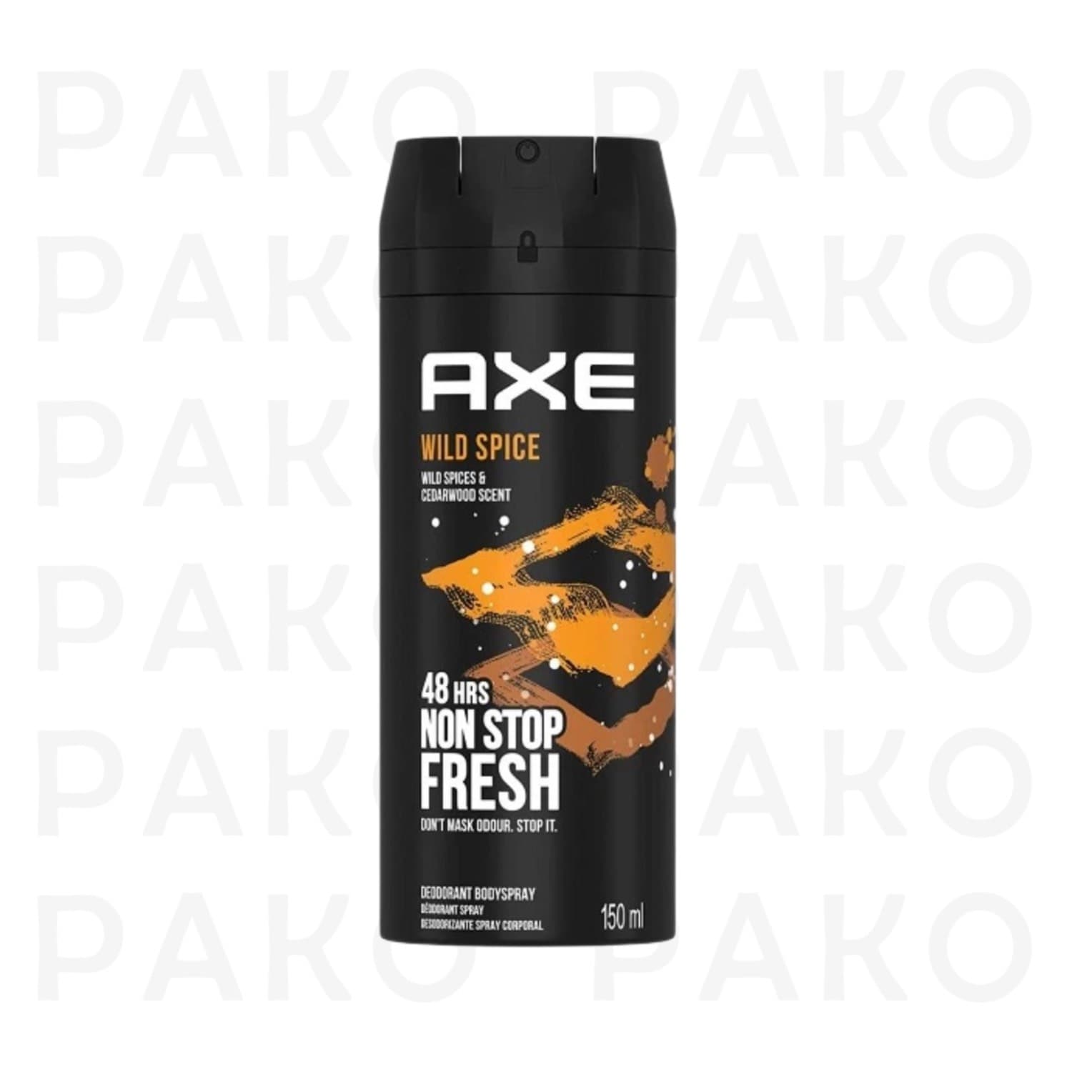 اسپری بدن آکس Axe مدل Wild Spice حجم 150 میل — تصویر ۵