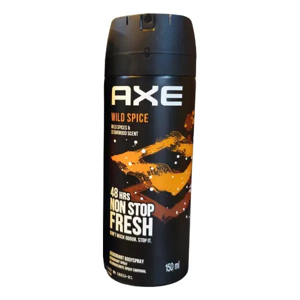 اسپری بدن آکس Axe مدل Wild Spice حجم 150 میل — تصویر ۴