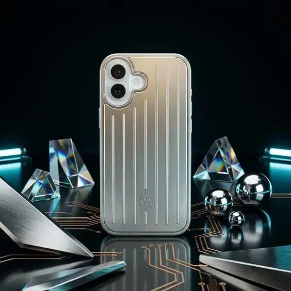 کاور مدل ریموا Rimowa مناسب برای گوشی موبایل اپل iPhone 16 — تصویر ۴