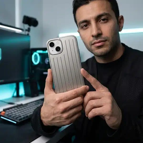کاور مدل ریموا Rimowa مناسب برای گوشی موبایل اپل iPhone 13 — تصویر ۲