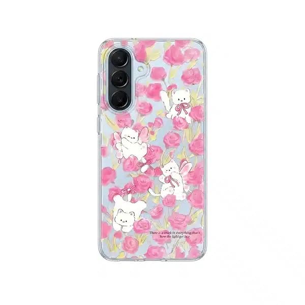 کاور مدل cute cat مناسب برای گوشی موبایل سامسونگ Galaxy A57