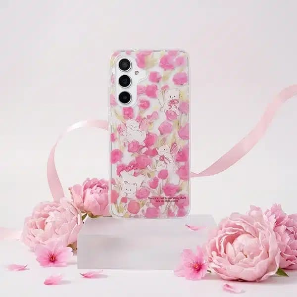 کاور مدل cute cat مناسب برای گوشی موبایل سامسونگ Galaxy S23 FE — تصویر ۲