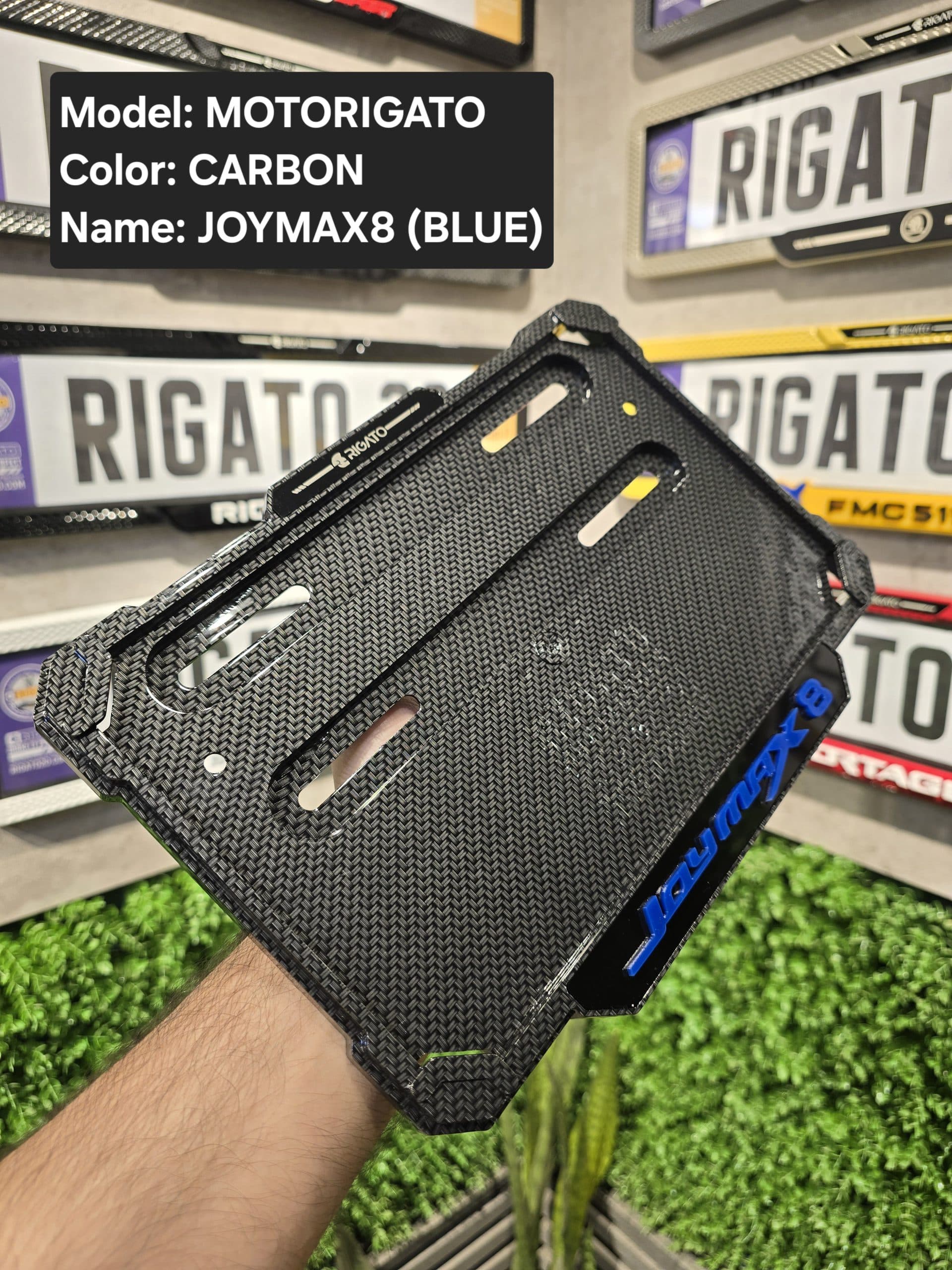 قاب‌پلاک موتور کربن ضدلرزش JOYMAX (جویمکس)