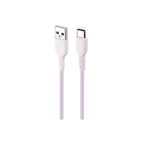 کابل تایپ سی فست شارژ 2.4 آمپر اسکای دلفین S07T با کانکتور آلومینیومی و طول 1 متر