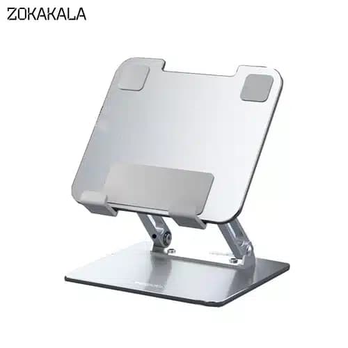 پایه نگهدارنده تبلت یسیدو مدل C185 با قابلیت چرخش ۳۶۰ درجه، تنظیم ارتفاع ارگونومیک و بدنه آلومینیومی تاشو