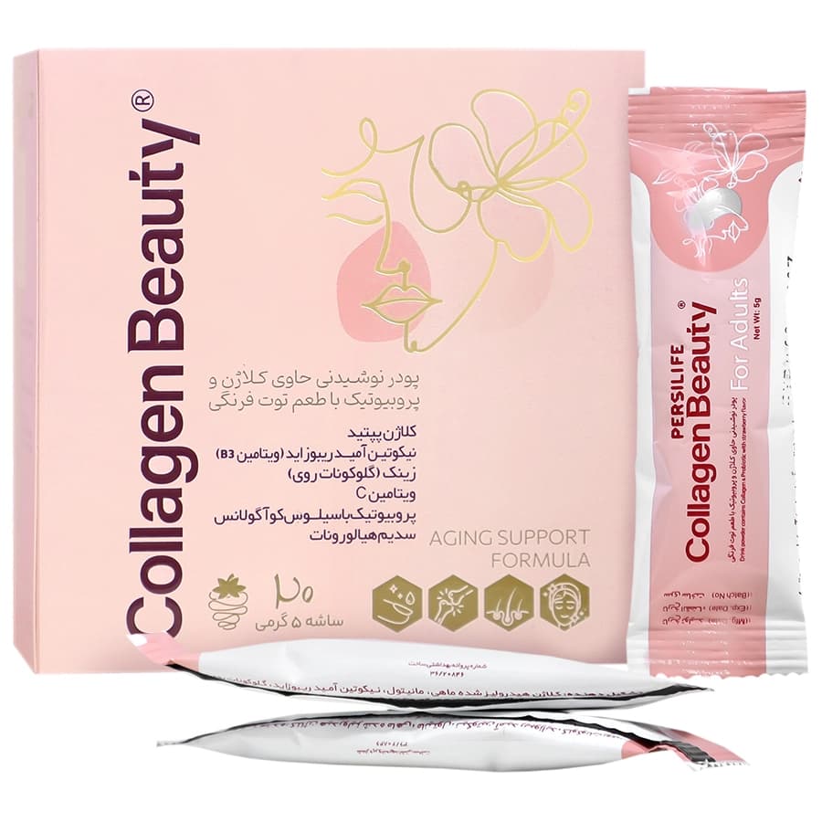 ساشه کلاژن بیوتی پرسی لایف 20عددی — تصویر ۳
