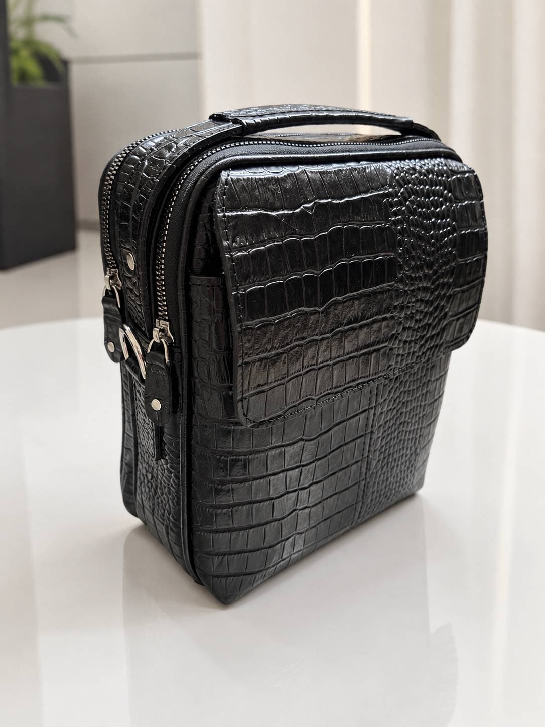 کیف کراس بادی چرم طبیعی/Crossbody | CB-01