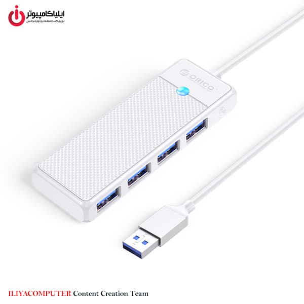 هاب USB چهار پورت اوریکو مدل ORICO PAPW4A-U3-015