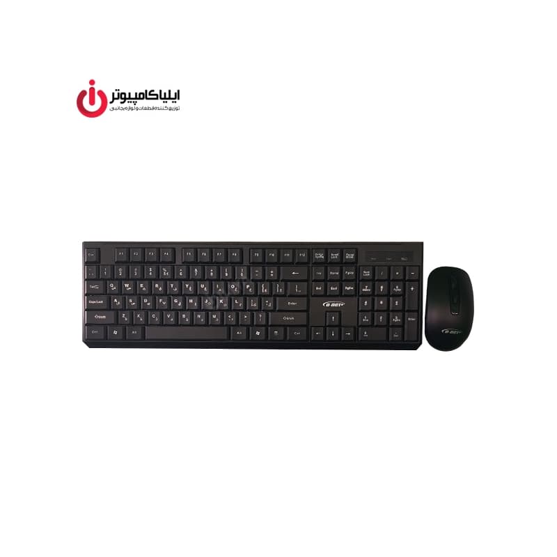 کیبورد و موس بیسیم دی نت پلاس مدل DT-2024