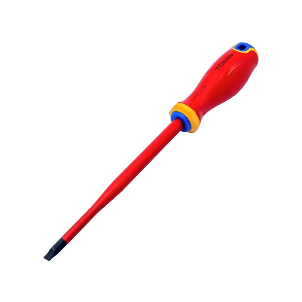 پیچ گوشتی دسته TPR عایق برق مدل T4285 دوسو توسن
