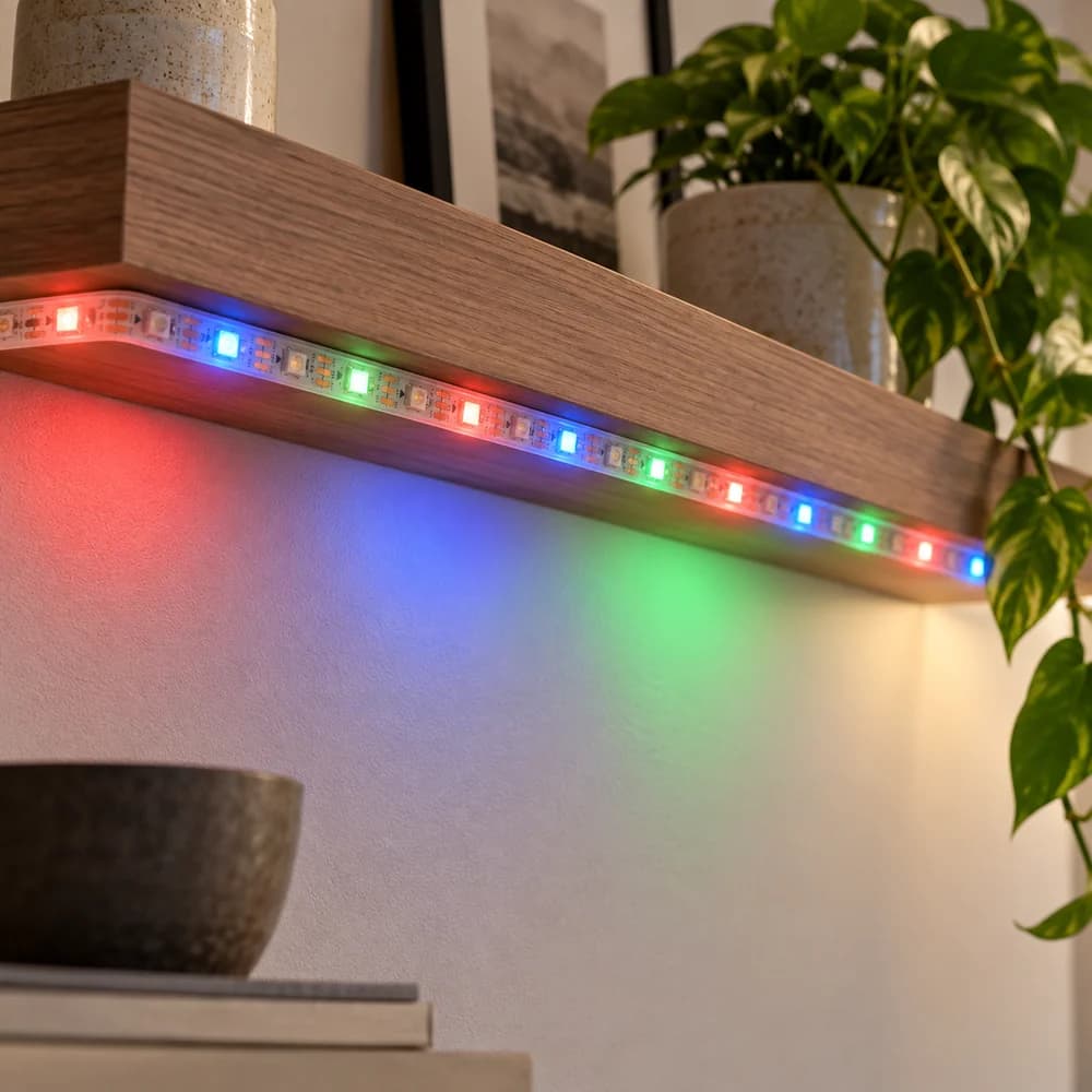 ال ای دی نواری RGB دیتاپذیر WS2812 تراکم 60 روکش دار 5 ولت — تصویر ۷
