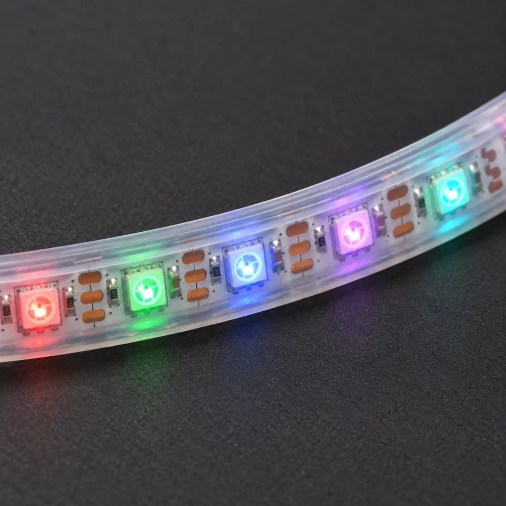 ال ای دی نواری RGB دیتاپذیر WS2812 تراکم 60 روکش دار 5 ولت — تصویر ۶