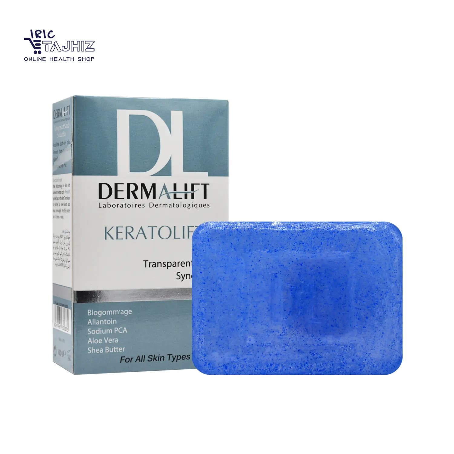 پن شفاف لایه بردار کراتولیفت درمالیفت DERMALIFT وزن 100 گرم
