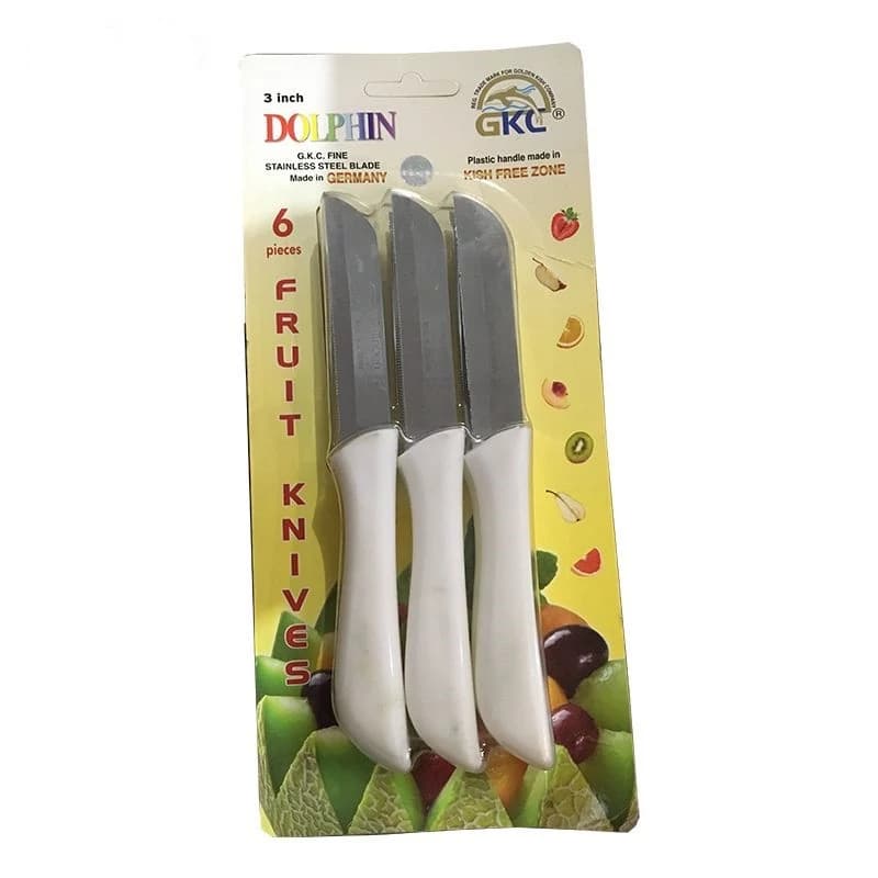 کارد میوه خوری زولینگن مدل تیغه ساده بسته 6 عددی کدk22626 — تصویر ۲