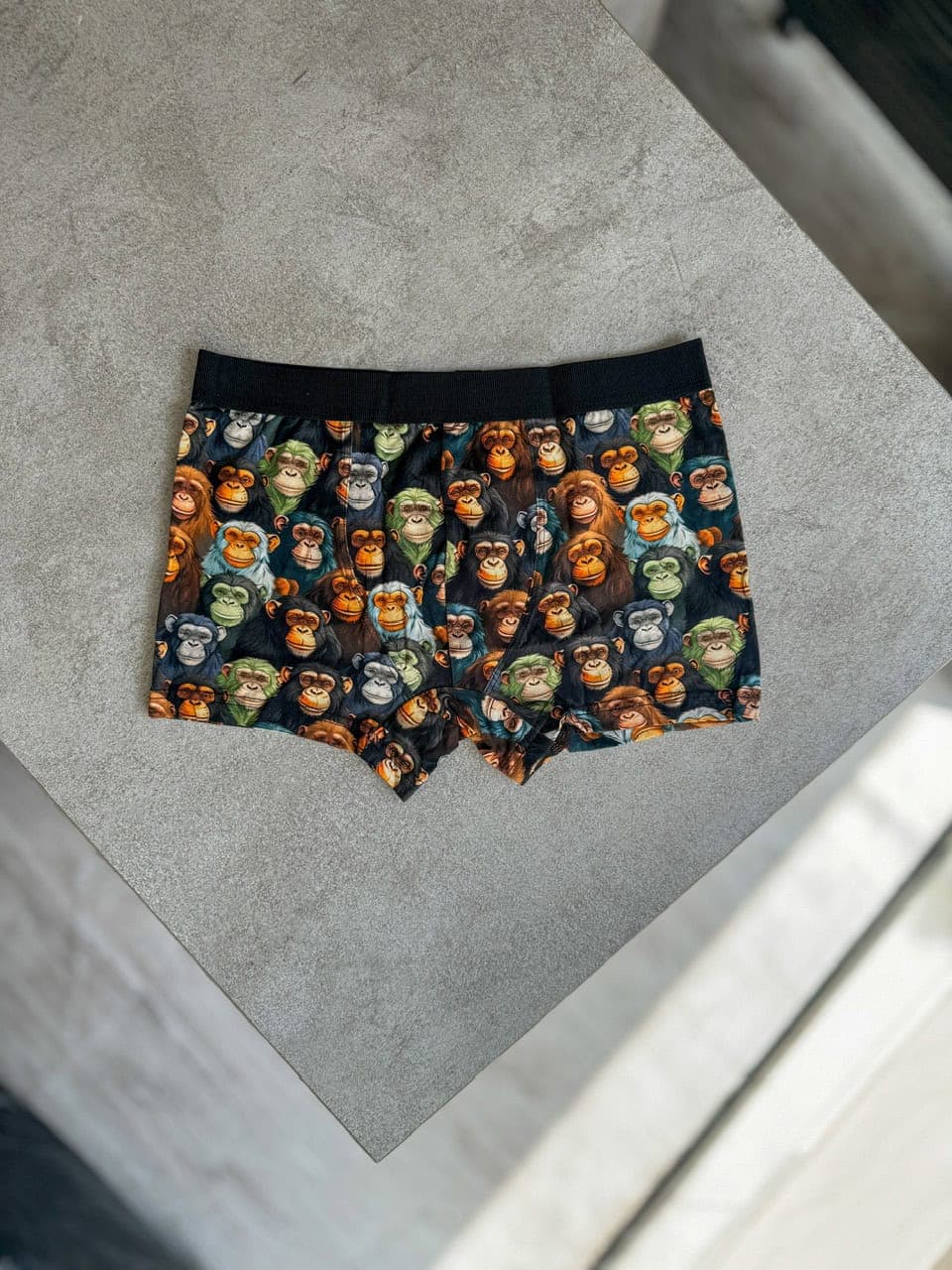 شورت مردانه باکسر براک طرح Monkey