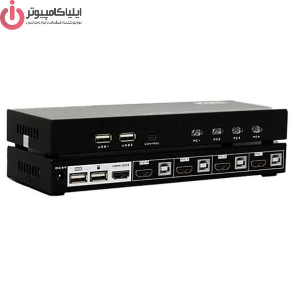 سوییچ 4 پورت HDMI اتوماتیک کی نت مدل K-SWKH404