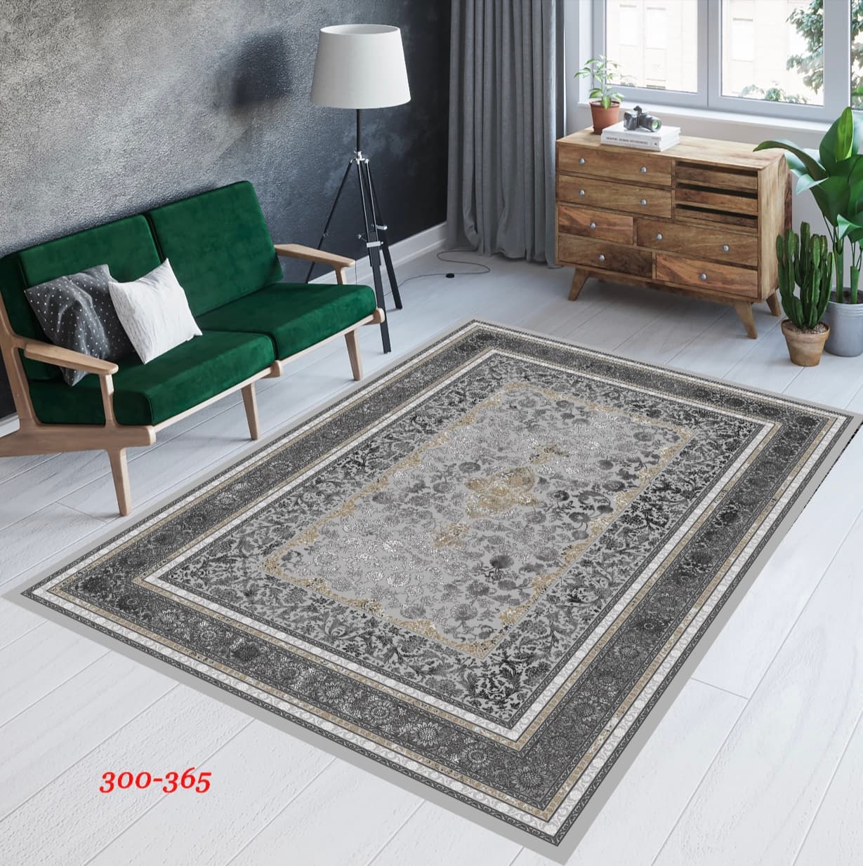 قالیچه طرح کلاسیک کد RUG-CLS-910