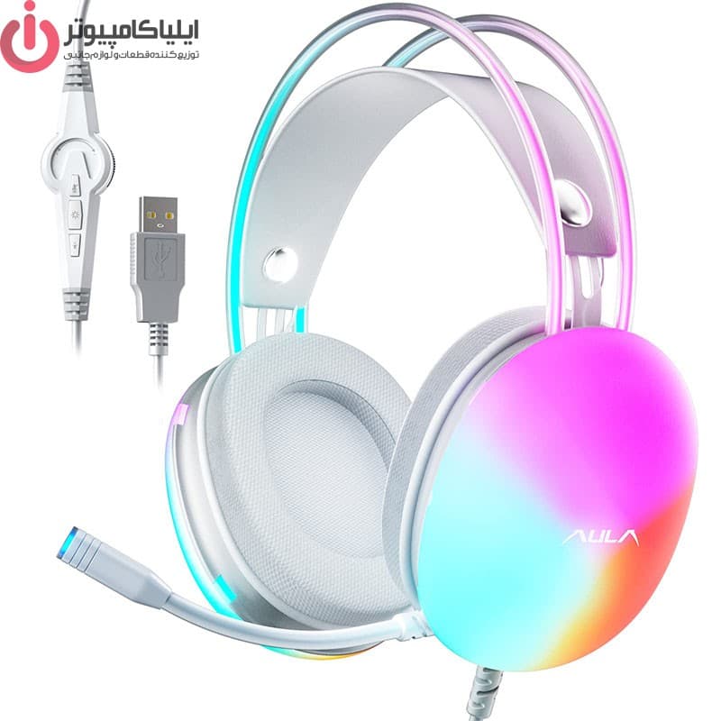 هدست گیمینگ آئولا مدل AULA Mountain S505 7.1