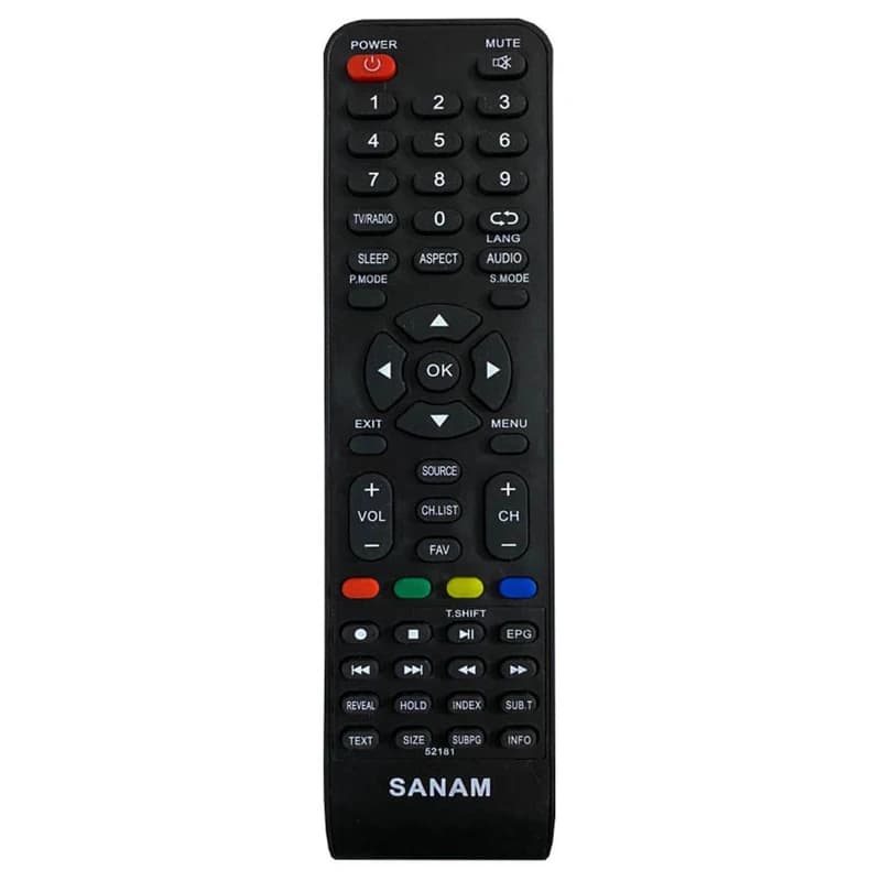 ریموت کنترل صنام مدل 52181 کدk22398