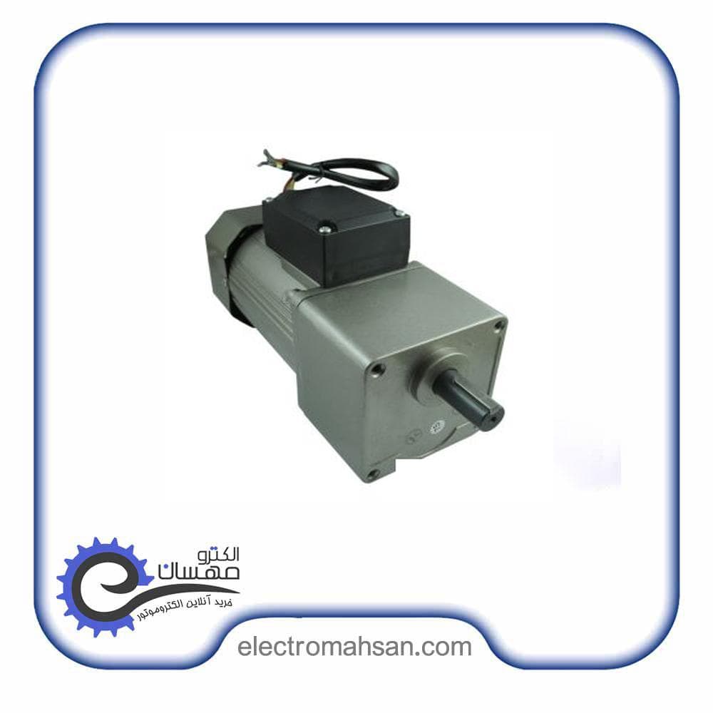 موتور گیربکس تک فاز ترمزدار 25 وات 70 دور شفت مستقیم تایلی اصل