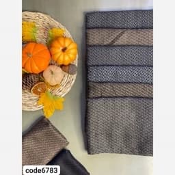 شال روسری نخی کشمیری قواره 190 در 70 مناسب استایل های رسمی و روزمره arad6783 — تصویر ۳