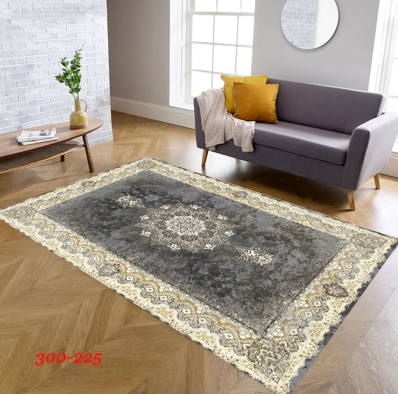 قالیچه طرح کلاسیک کد RUG-CLS-875