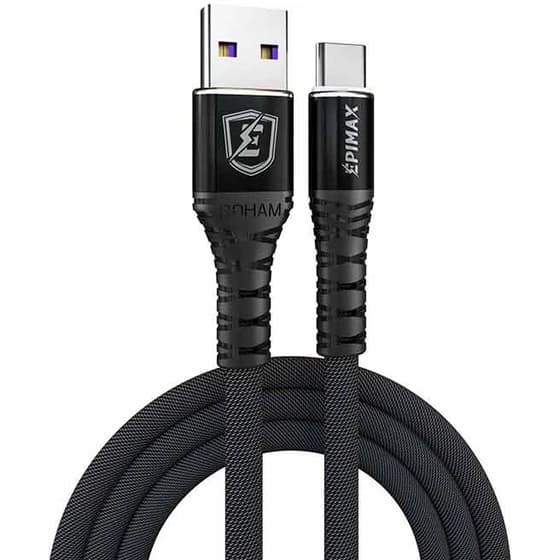 کابل تبدیل USB به USB-C اپیمکس مدل EC – 02 طول 1.2 متر – مشکی کدK22230