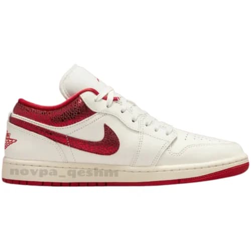 کفش کتونی زنانه و مردانه نایک ایر جردن 1 لو رابی Nike air jordan 1 Low SE Ruby — تصویر ۳