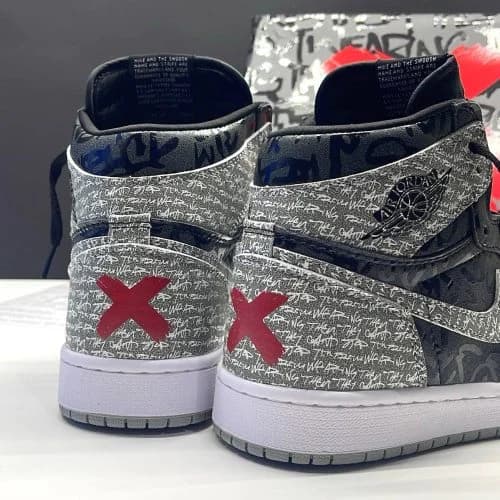 کفش کتونی نایک ایر جردن وان ساقدار ربلیونر Nike Air Jordan 1 High OG Rebellionaire — تصویر ۱۰