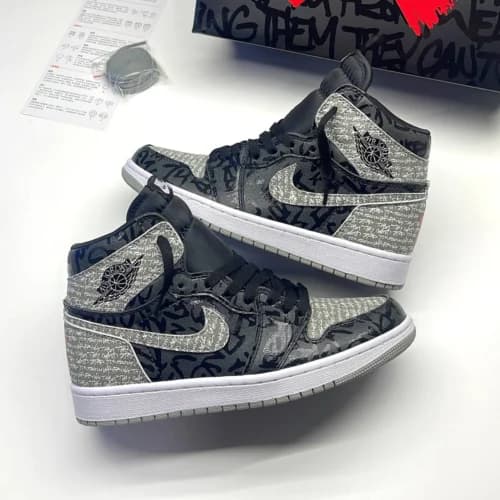 کفش کتونی نایک ایر جردن وان ساقدار ربلیونر Nike Air Jordan 1 High OG Rebellionaire — تصویر ۹
