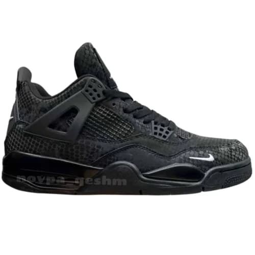 کفش کتونی نایک ایر جردن ۴ رترو بلک مامبا نایجل سیلوستر – Nike Air Jordan 4 Retro Black Mamba x Nigel Sylvester — تصویر ۴