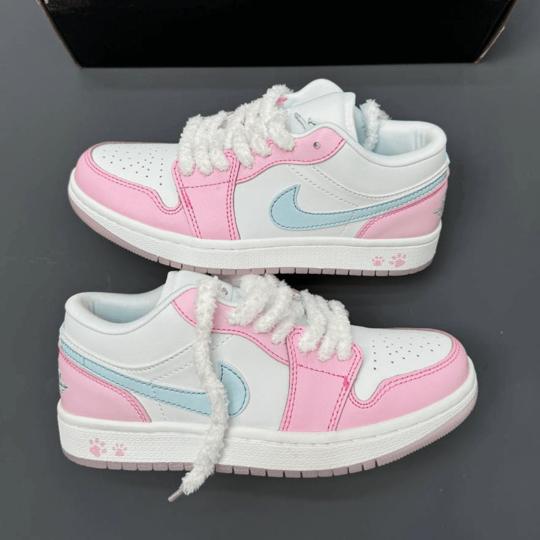 کفش کتونی نایک ایر جردن 1 پنجه گربه ای Nike Air Jordan 1 Low SE Paw Print — تصویر ۳