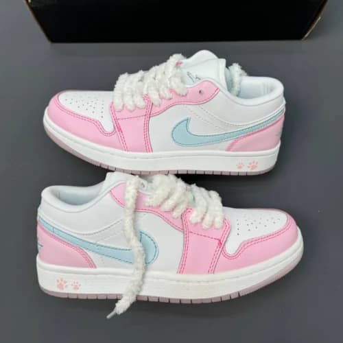 کفش کتونی نایک ایر جردن 1 پنجه گربه ای Nike Air Jordan 1 Low SE Paw Print — تصویر ۸