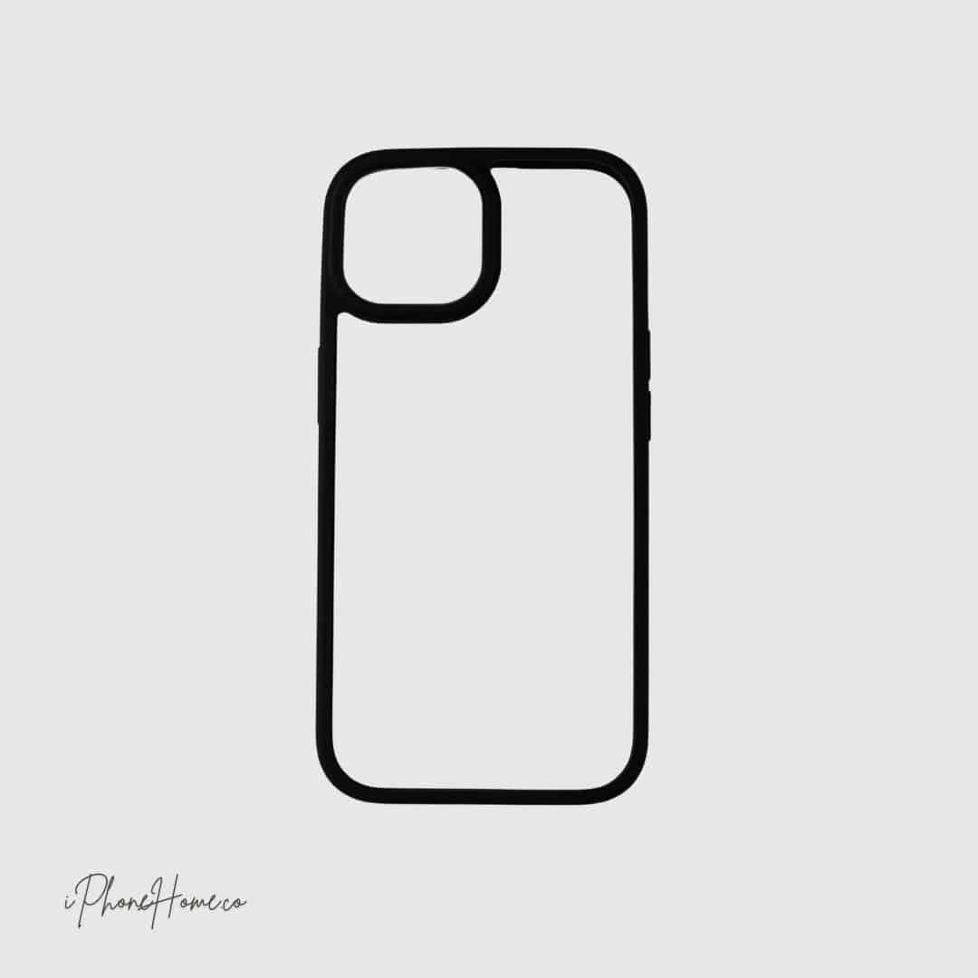 قاب اسلیکتو شفاف دور مشکی مناسب iPhone 15 (7824) — تصویر ۲