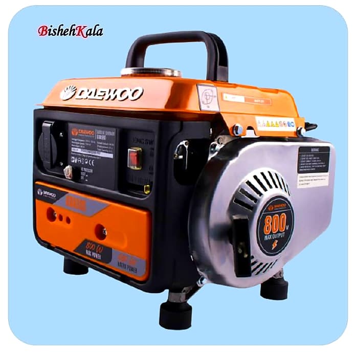 موتور برق بنزینی 800 وات DAEWOO دوو مدل GDA980 کد(2)