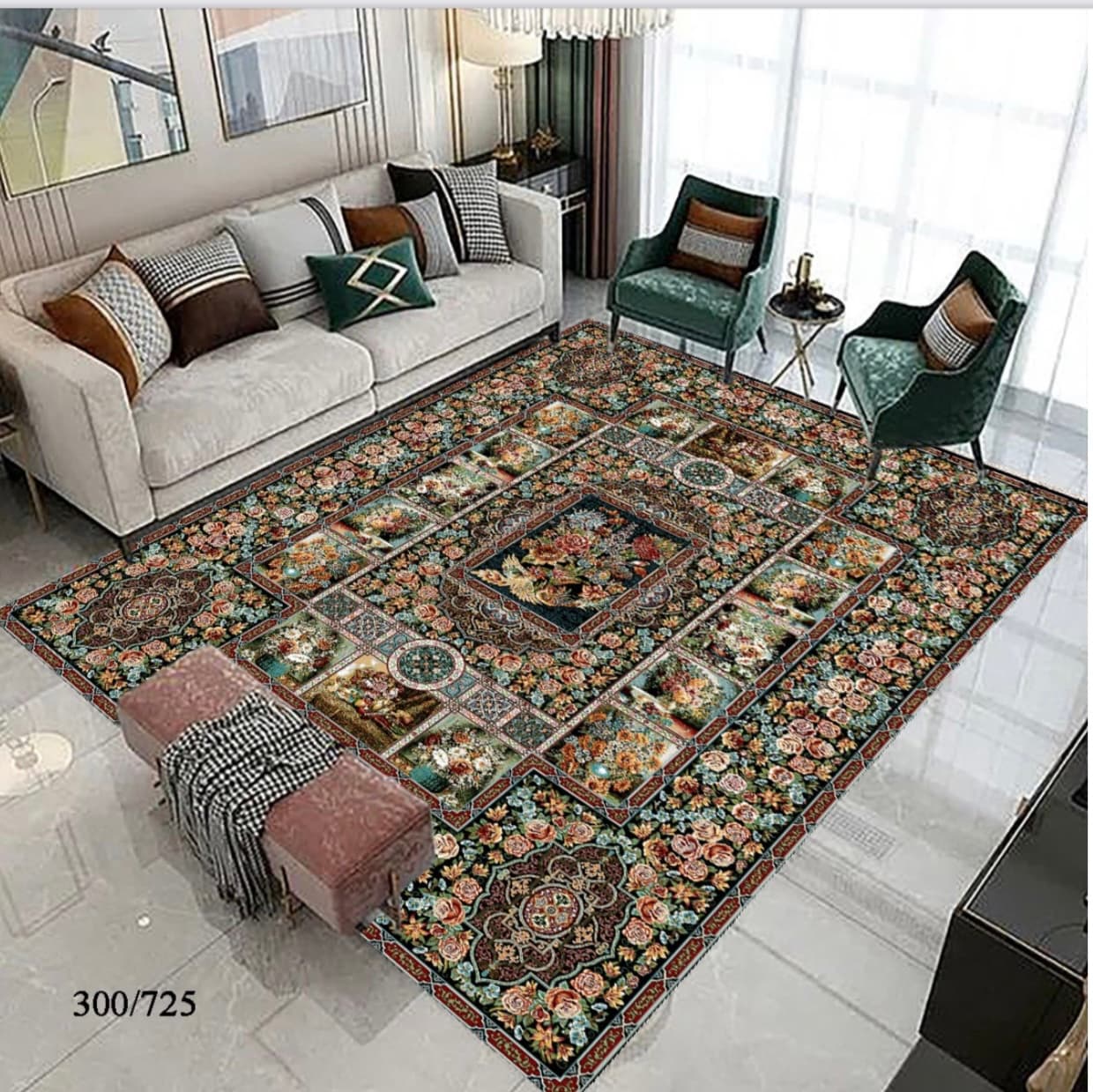 روفرشی طرح کلاسیک کد CRUG-CLS-934