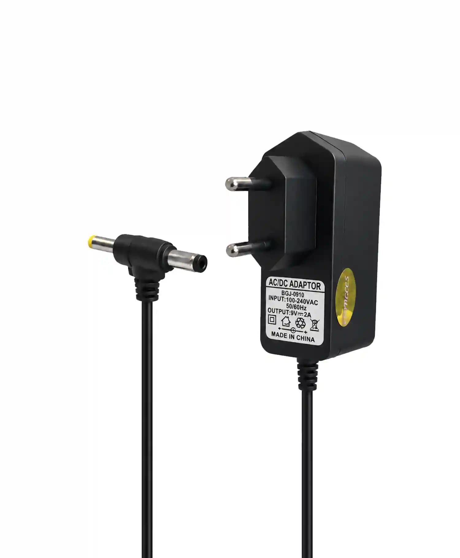 آداپتور برق 12V-1A مدل EU083S نوک ریز — تصویر ۳
