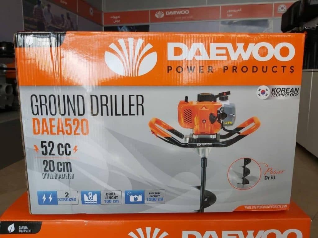 چاله کن موتوری 2.3 اسب DAEWOO دوو مدل DAEA 520 کد(2) — تصویر ۵