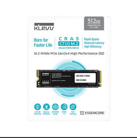 حافظه SSD کلو KLEVV CRAS C710 512GB M.2 — تصویر ۶