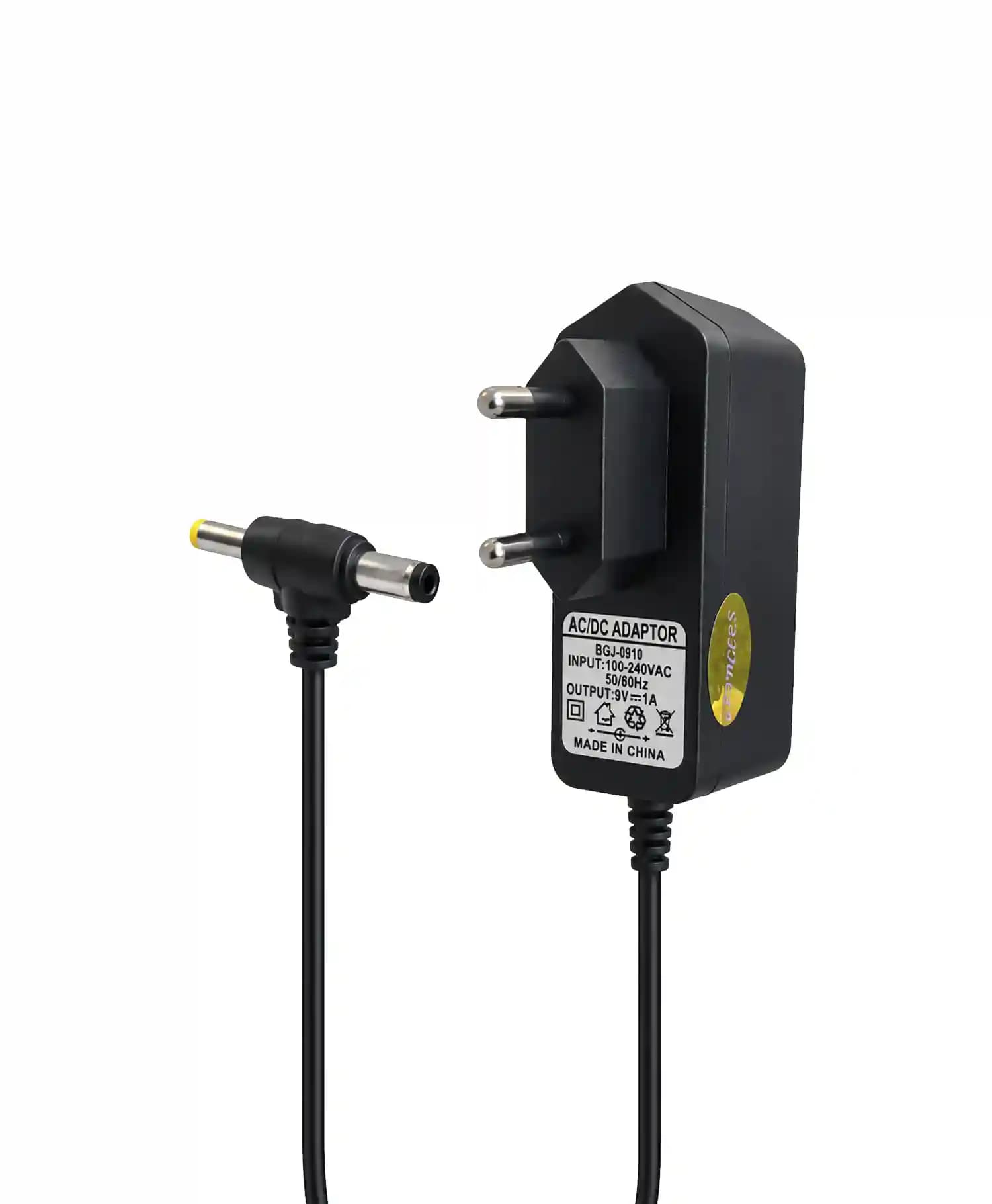آداپتور مودم 9V-1A مدل EU083S نوک درشت — تصویر ۳