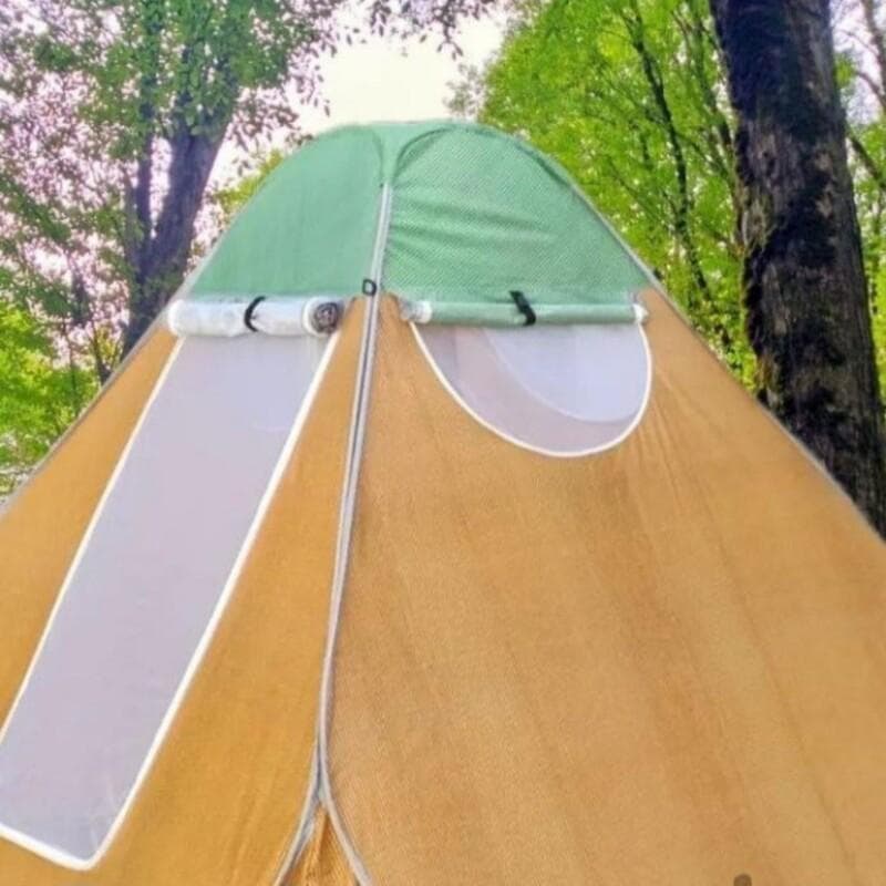 چادر مسافرتی ضد آب 12 نفره جنس برزنتی برنو (اقتصادی) — تصویر ۸
