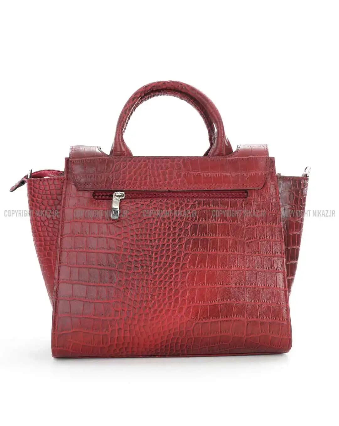 کیف دوشی زنانه چرم طبیعی مدل یکتا کد 2508 — تصویر ۴