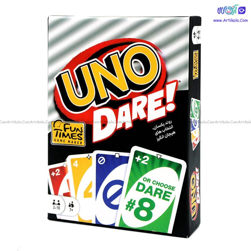 بازی فکری اونو دیر ( شهامت ) UNO DARE برند فان تایمز