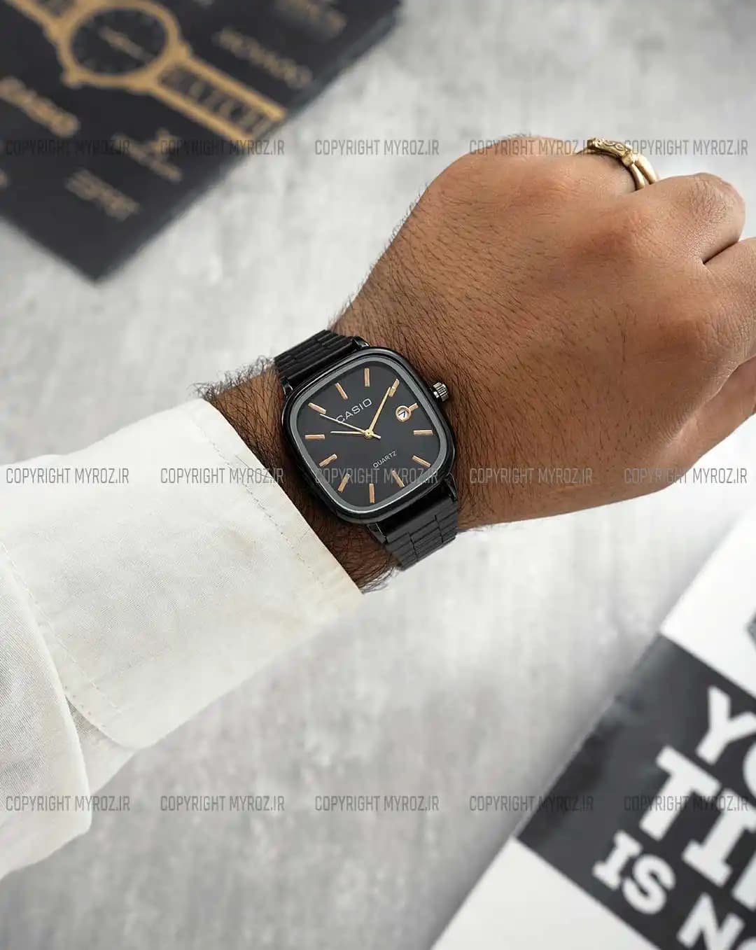 ساعت مچی مردانه کاسیو CASIO مدل اولدمانی کد 2484 — تصویر ۲