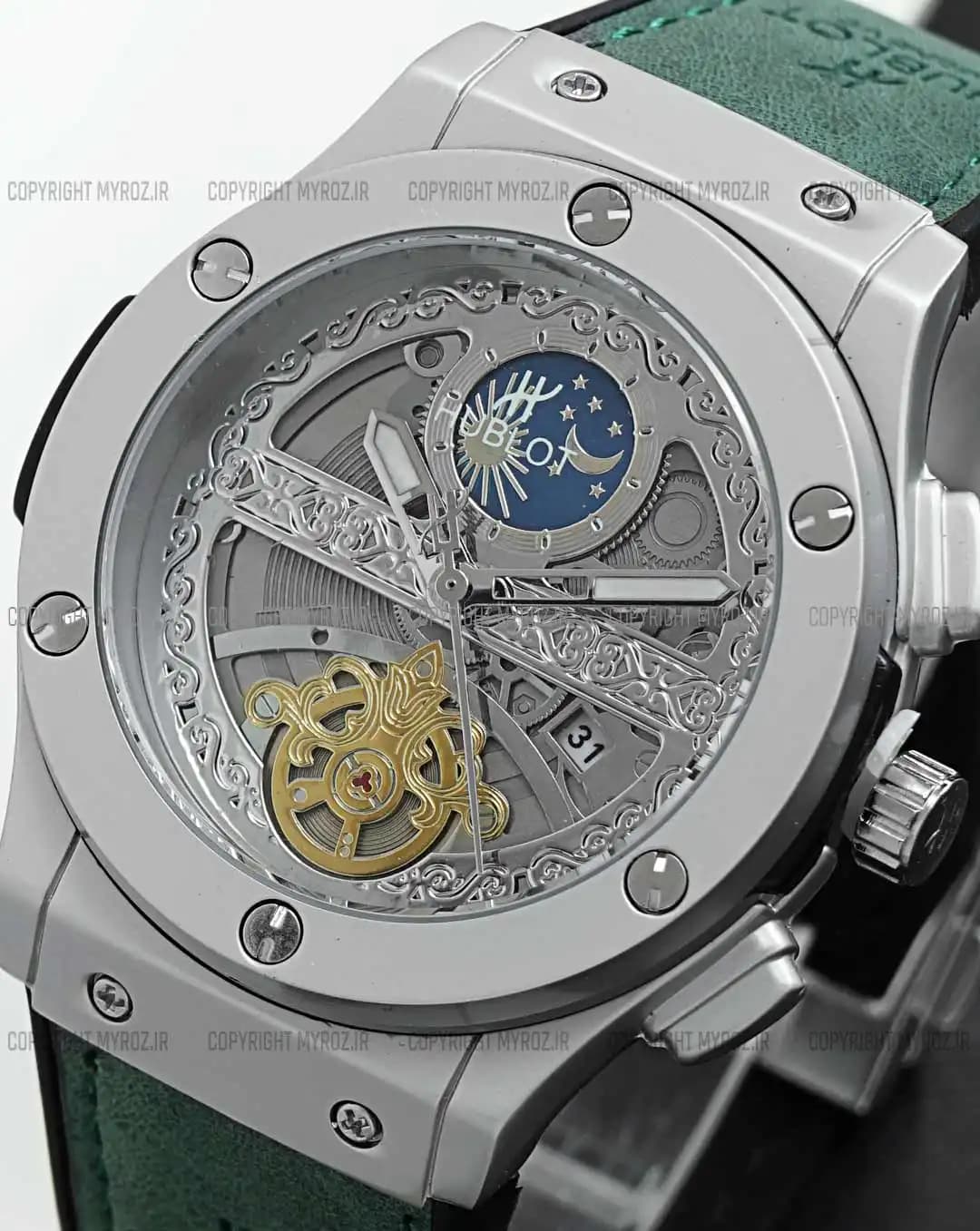 ساعت مچی مردانه هابلوت HUBLOT مدل بیگ بنگ کد 2482 — تصویر ۶