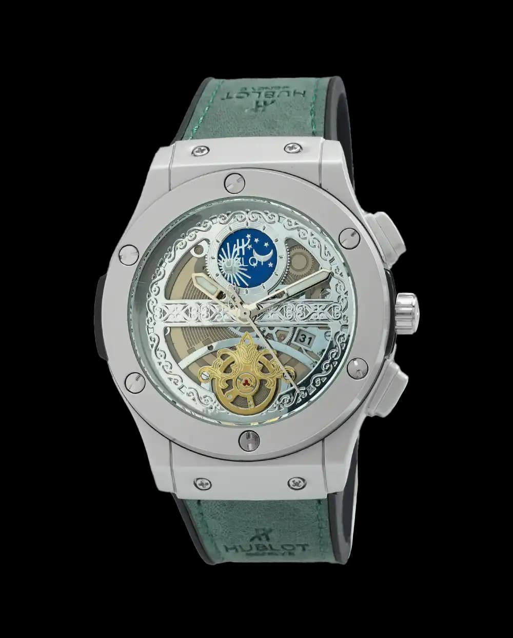 ساعت مچی مردانه هابلوت HUBLOT مدل بیگ بنگ کد 2482 — تصویر ۲